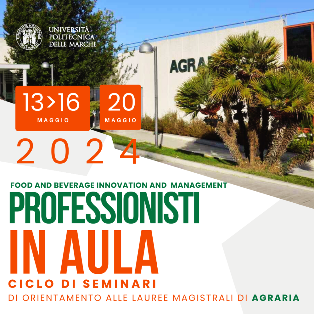 Ciclo di seminari di orientamento ai corsi di laurea magistrale. I seminari hanno lo scopo...