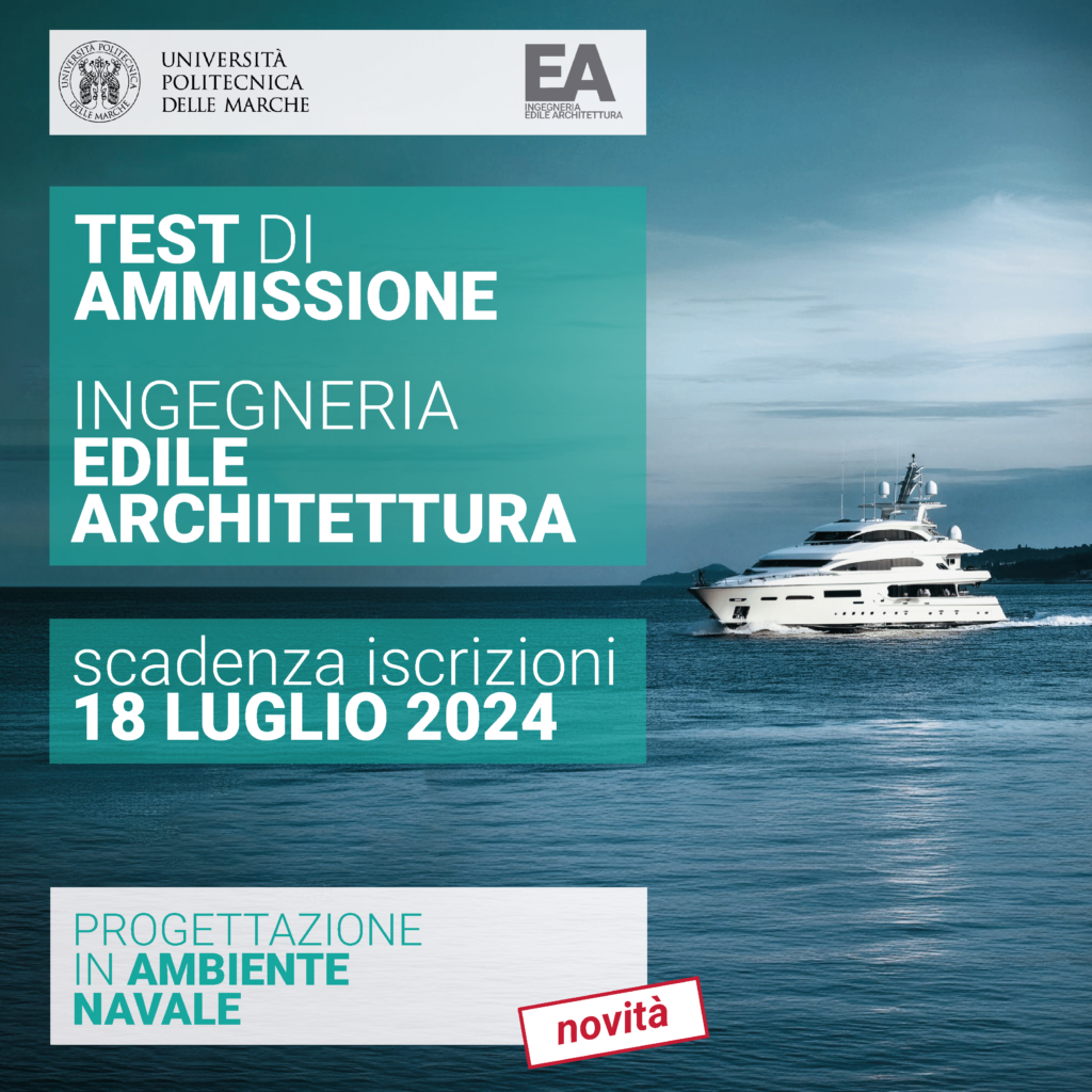 Il corso in INGEGNERIA EDILE-ARCHITETTURA si rinnova ed introduce anche la progettazione in ambiente navale, una specificità legata...