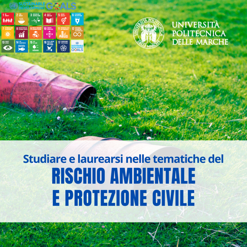 Due importanti eventi dedicati agli studenti e studentesse interessati a specializzarsi in tematiche di Rischio Ambientale e Protezione Civile...