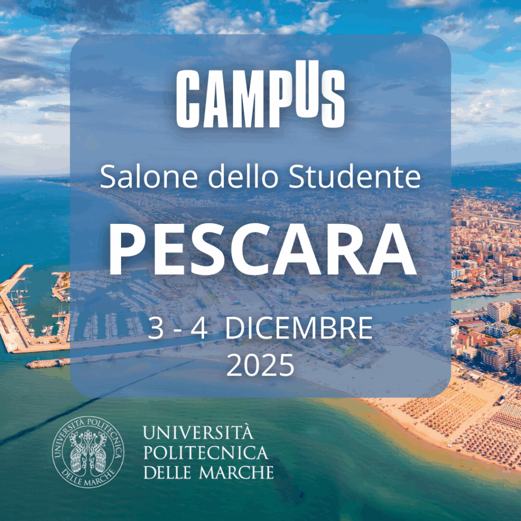 Univpm partecipa a CAMPUS ORIENTA Pescara